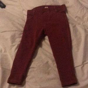 Tucker and Tate rust colored denim